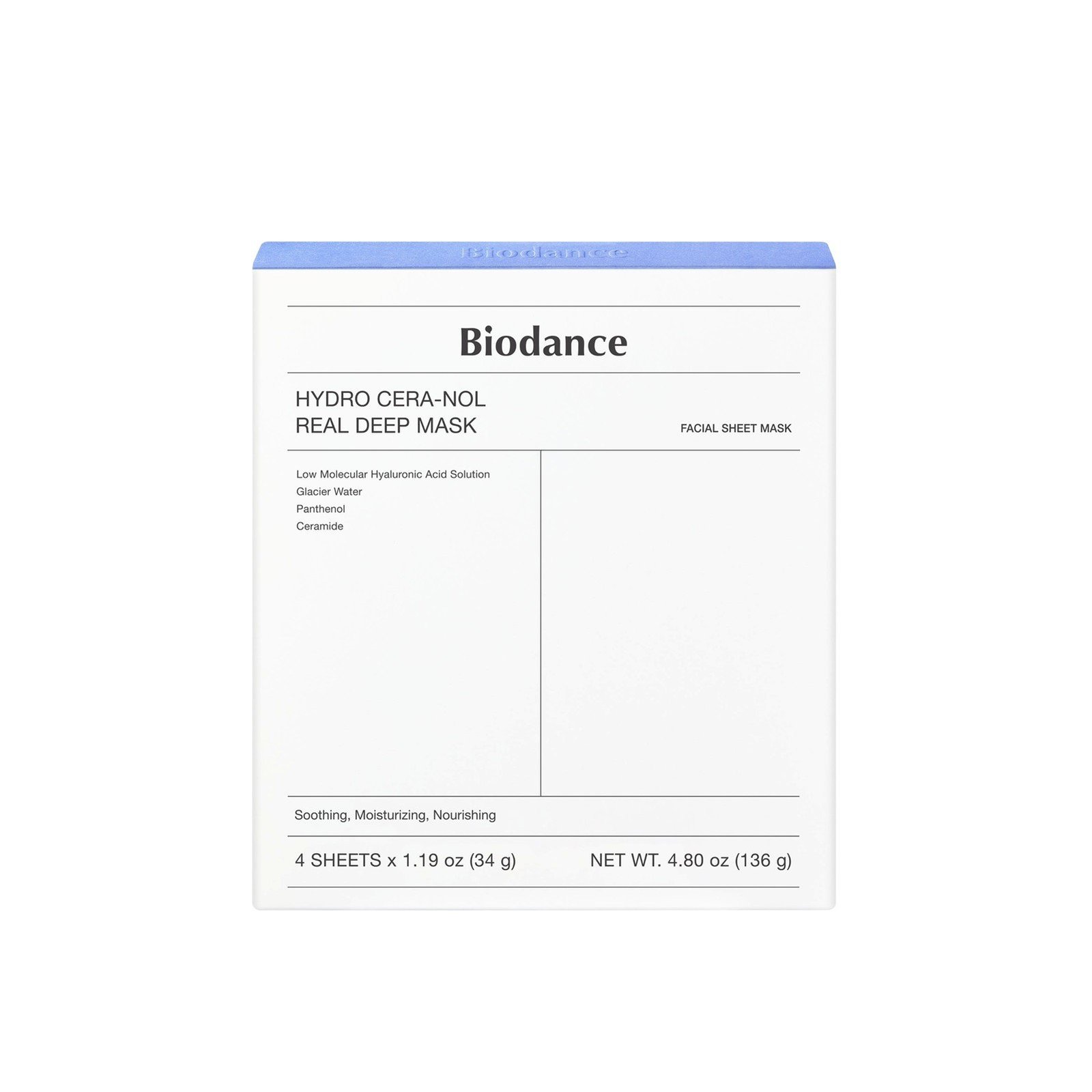 Biodance Hydro Cera-Nol Real Deep Maske
