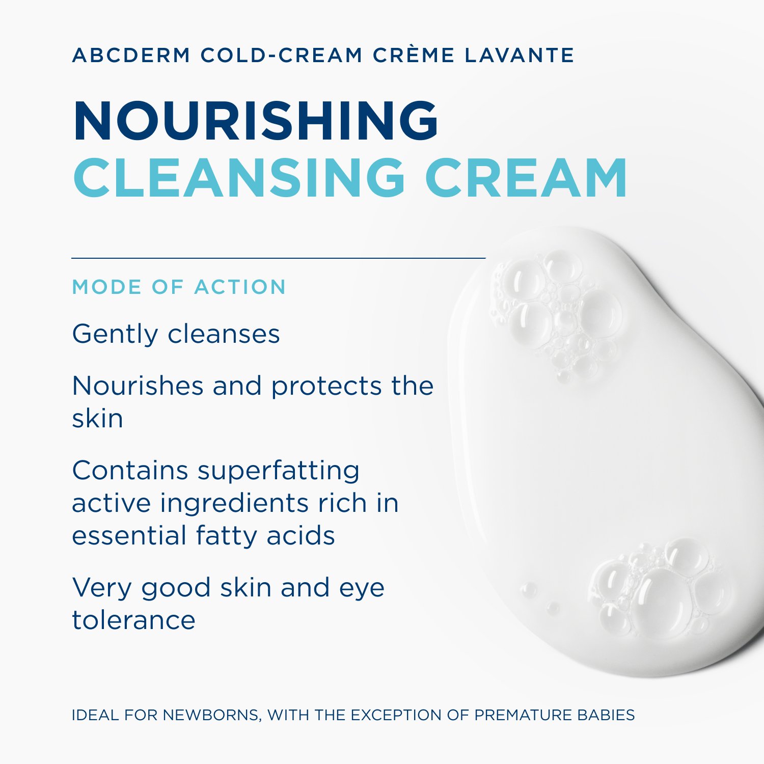 Bioderma ABCDerm Cold-Cream كريم منظف مغذٍّ 1L
