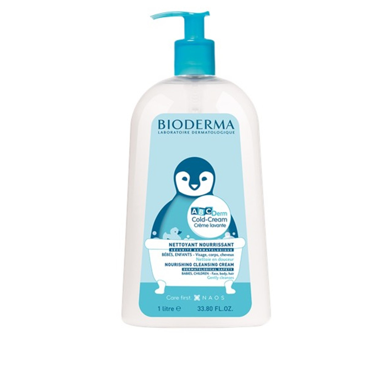 Bioderma ABCDerm Cold-Cream كريم منظف مغذٍّ 1L
