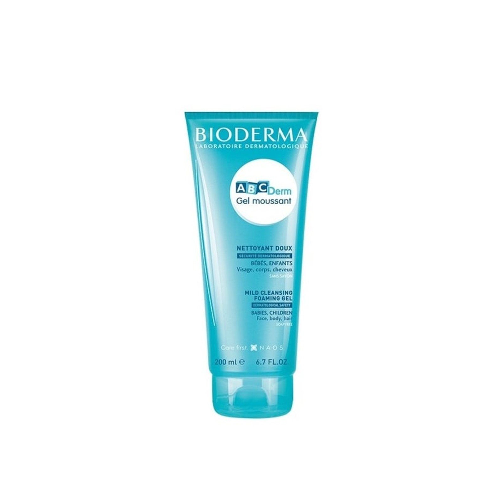 Bioderma ABCDerm Gel Moussant Skonsam Rengörande Skummande Gel