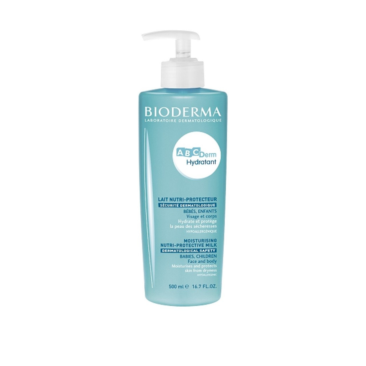 Bioderma ABCDerm Hydratant Moisturizing Nutri-Protective Milk 500ml