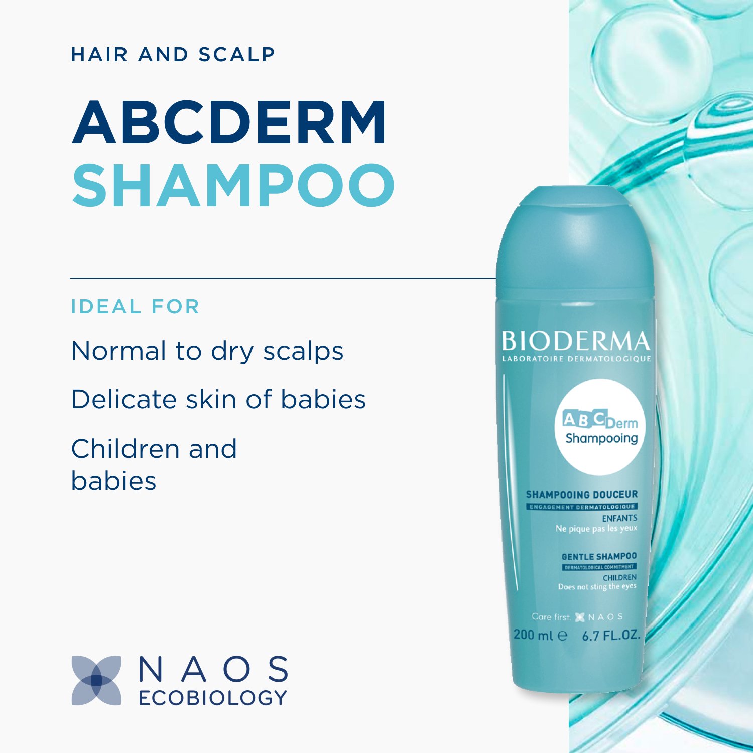 Bioderma ABCDerm Shampoo Delicato 200ml