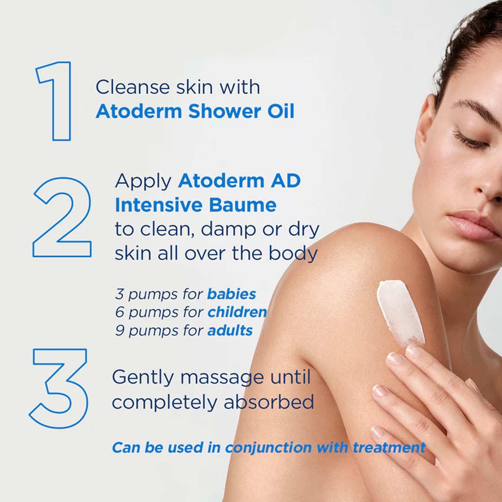 Bioderma Atoderm AD Intensive Baume Lipid-Replenishing Anti-Itching Balm 400ml