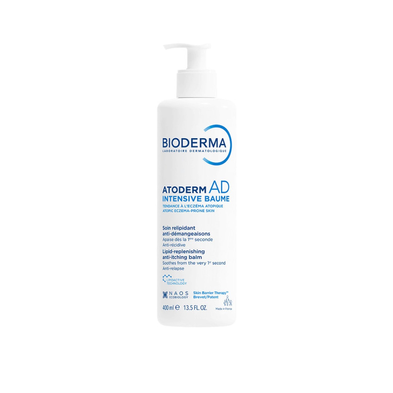 Bioderma Atoderm AD Intensive Baume Lipid-Replenishing Anti-Itching Balm 400ml