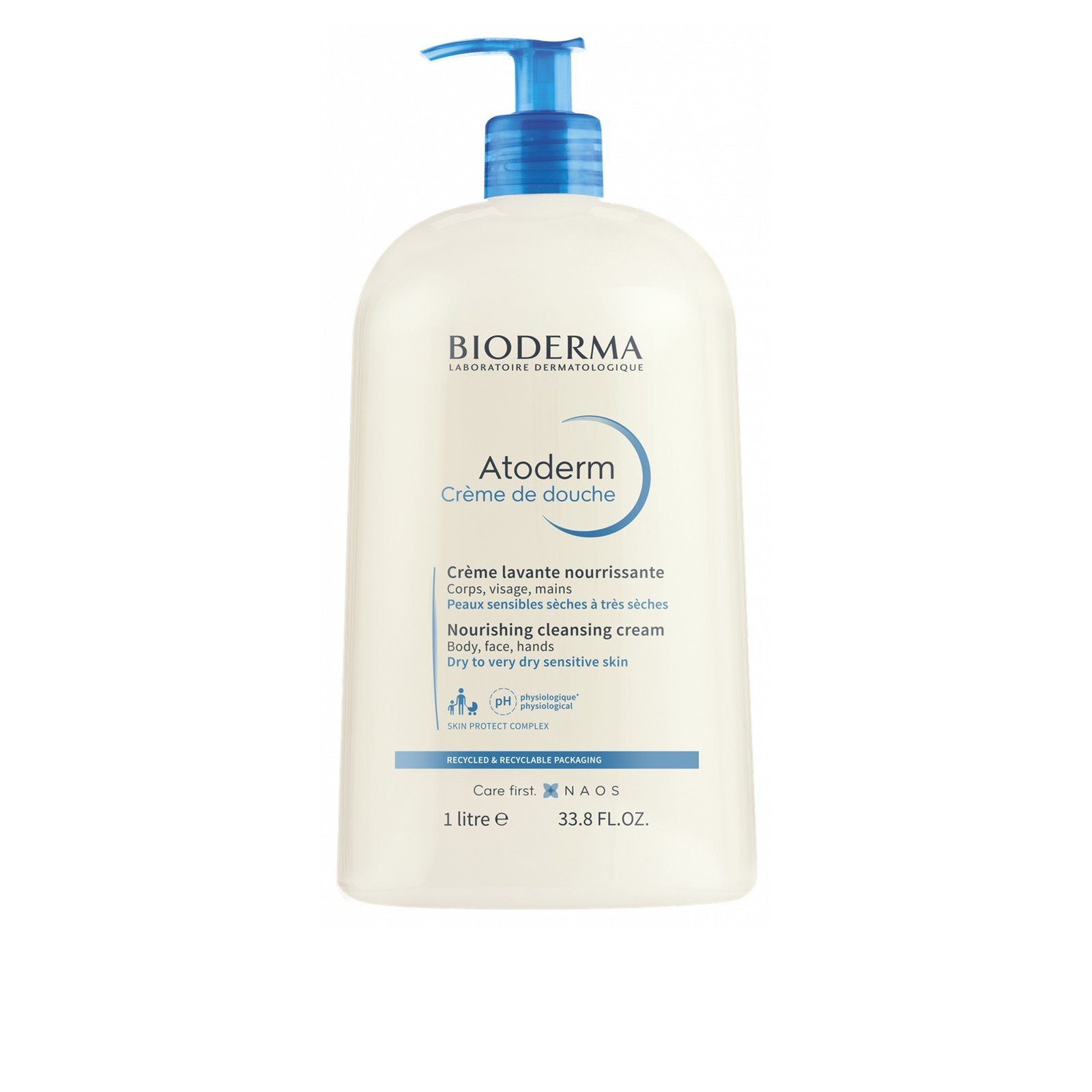 Bioderma Atoderm Crème de Douche Nährende Reinigungscreme 1L