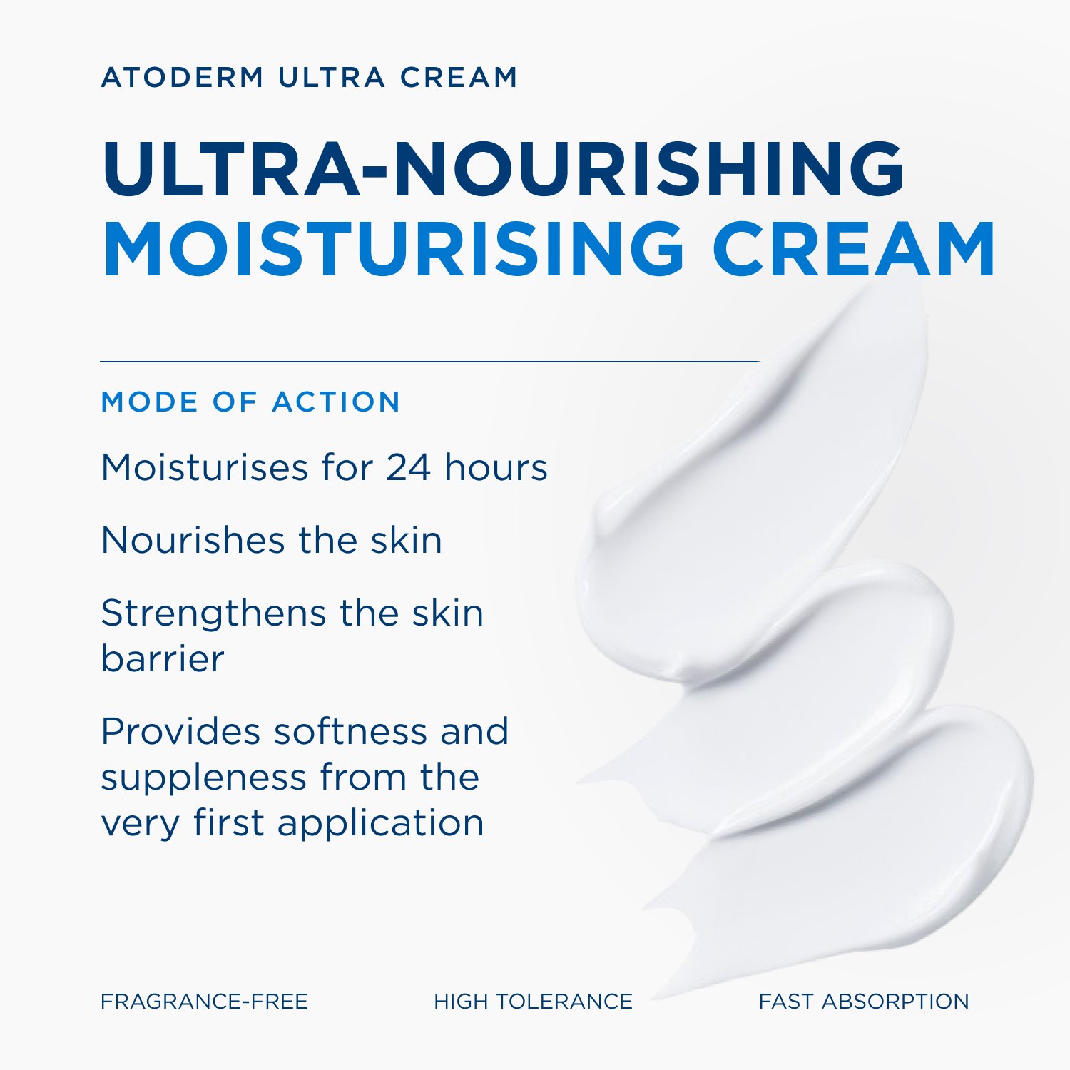 Bioderma Atoderm Crème Ultra-Nourishing Moisturizing Cream 500ml (16.9floz)