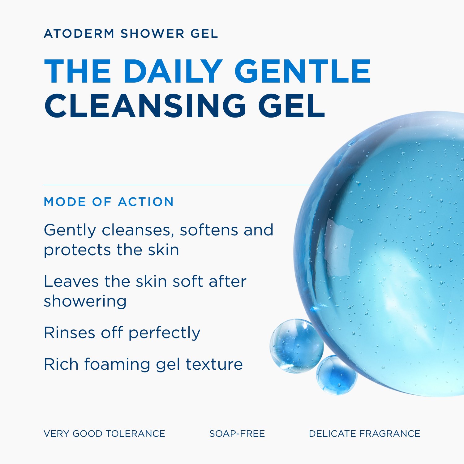 Bioderma Atoderm Gel Douche Gentle Cleansing Gel 200ml