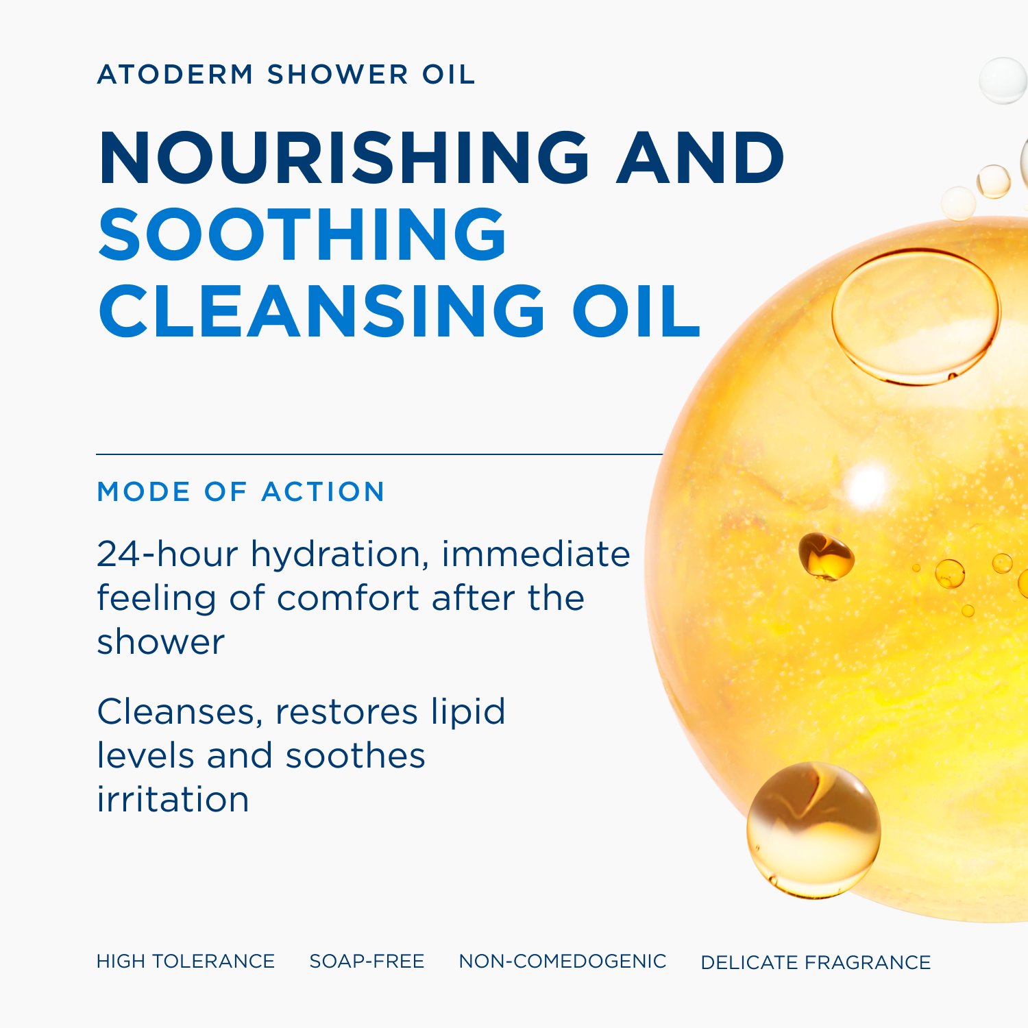 Bioderma Atoderm Huile de Douche Soothing Lipid-Replenishing Cleansing Oil 200ml