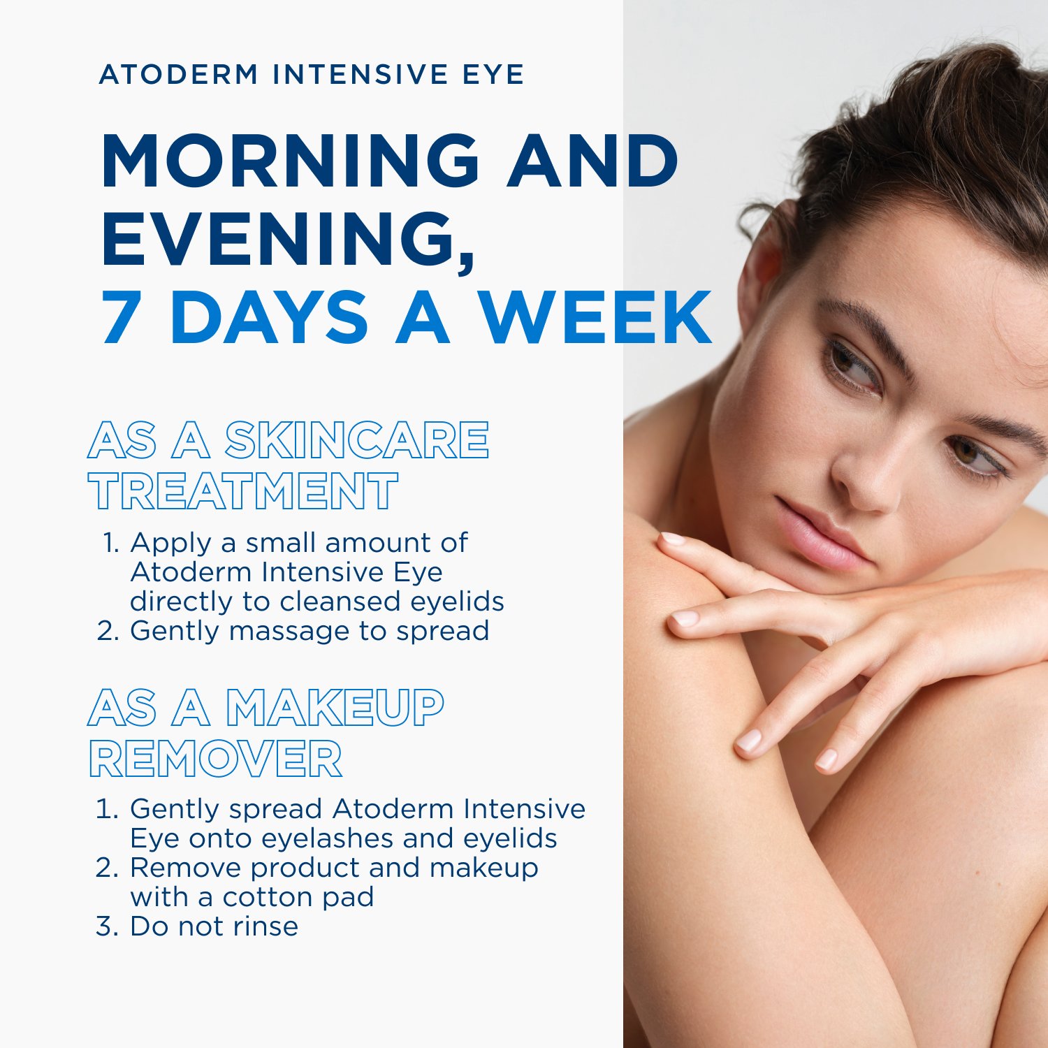 Bioderma Atoderm Intensive Eye 3-In-1 Anti-Irritation Care 100ml