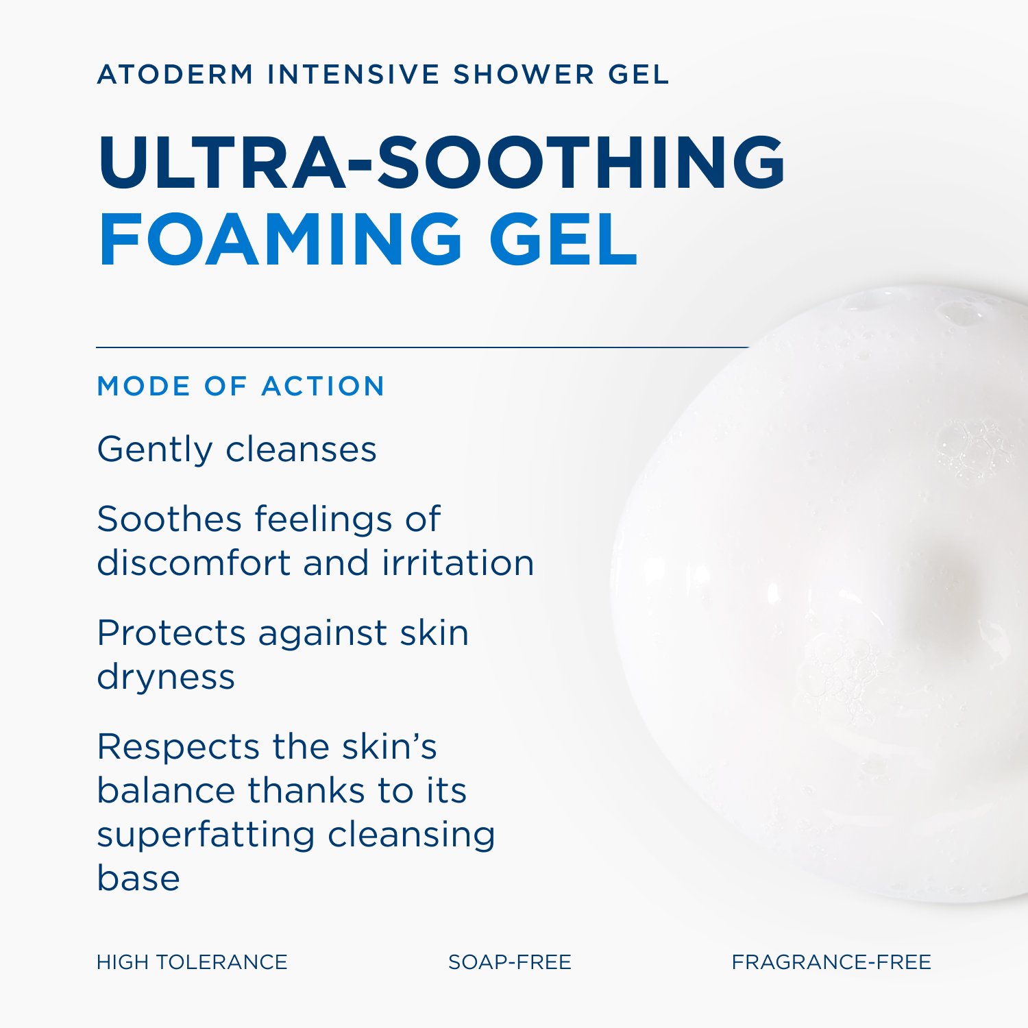 Bioderma Atoderm Intensive Gel Moussant Ultra-Soothing Foaming Gel 1L
