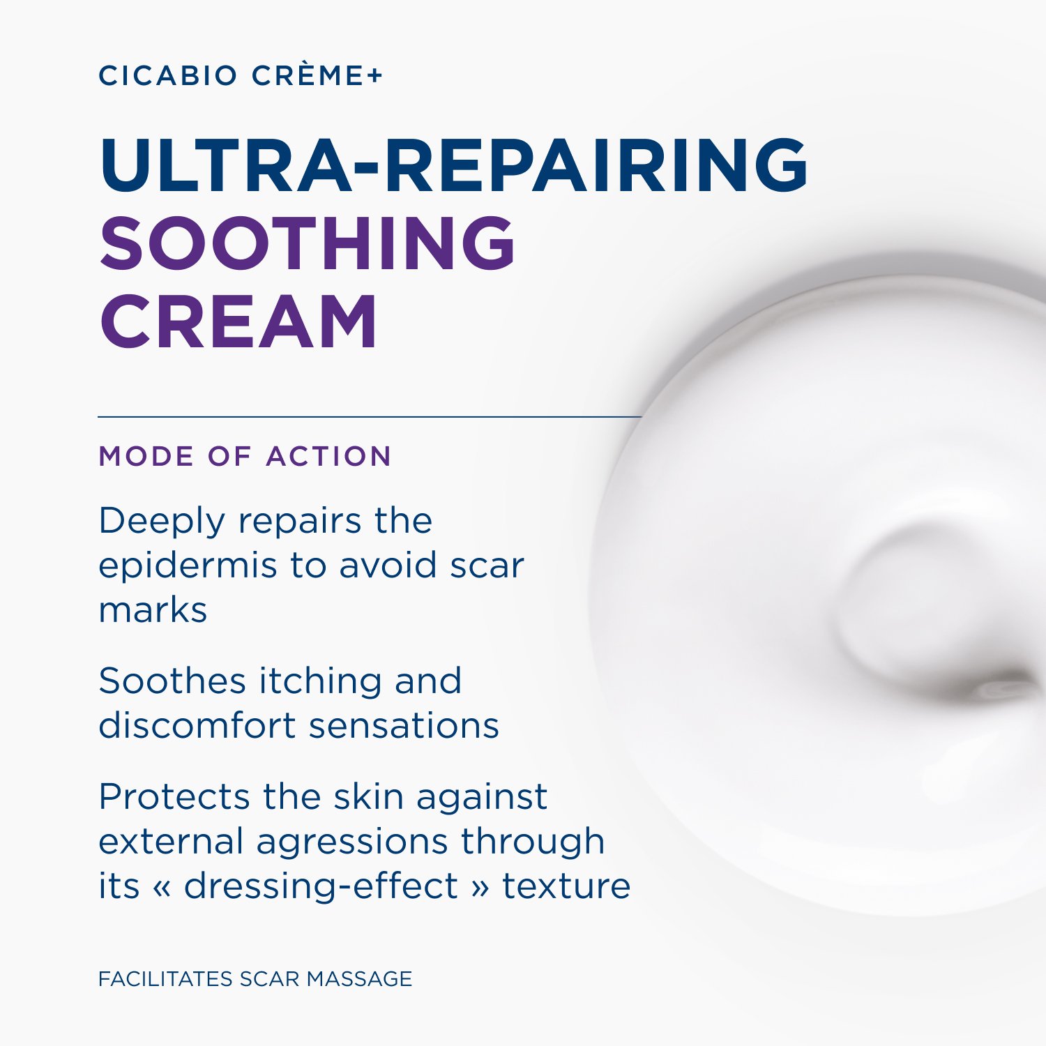 Bioderma Cicabio Crème+ Ultra-Repairing Soothing Cream 100ml