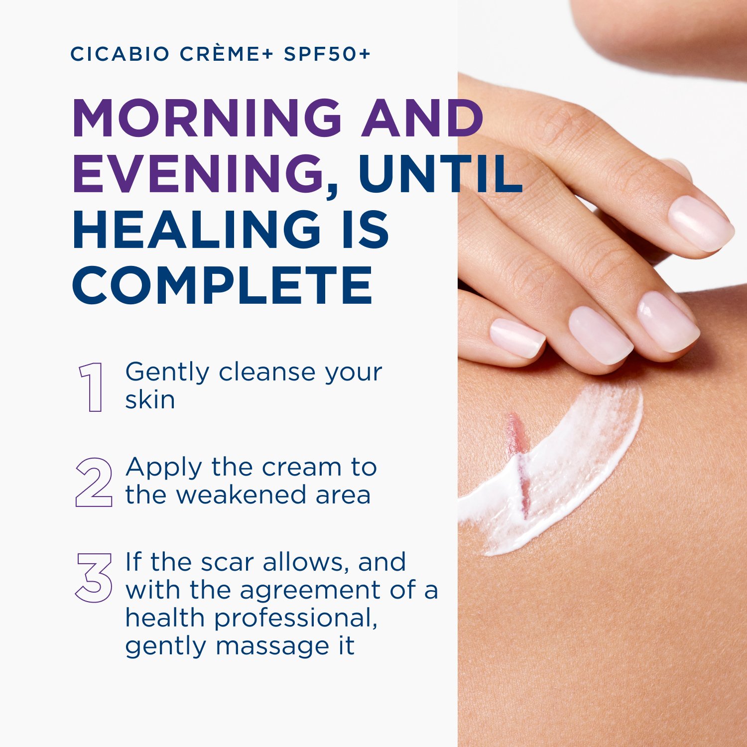 Bioderma Cicabio Crème+ Ultra-Repairing Soothing Cream SPF50+ 40ml