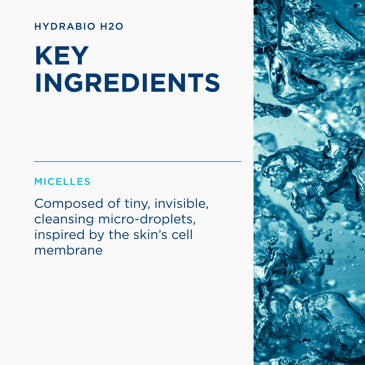 Bioderma Hydrabio H2O Água Micelar Hidratante 500ml