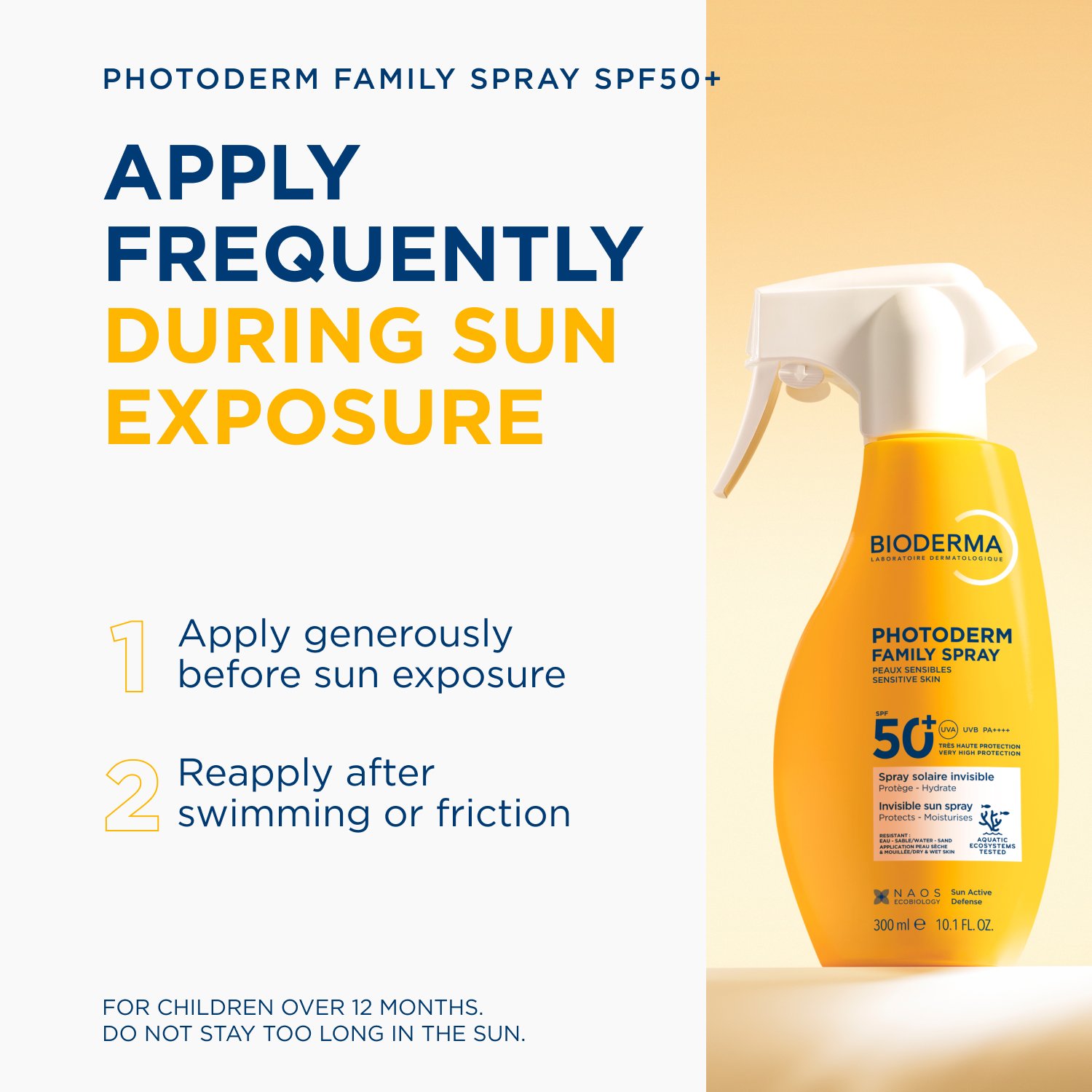 Bioderma Photoderm بخاخ عائلي SPF50+ 300ml