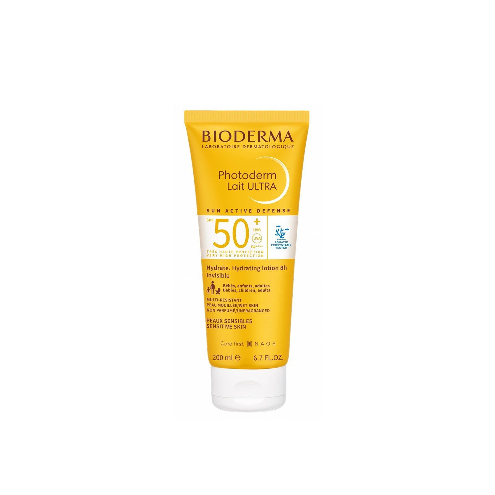 Bioderma Photoderm Lait Ultra Hydrating Lotion SPF50+ Sunscreen 200ml