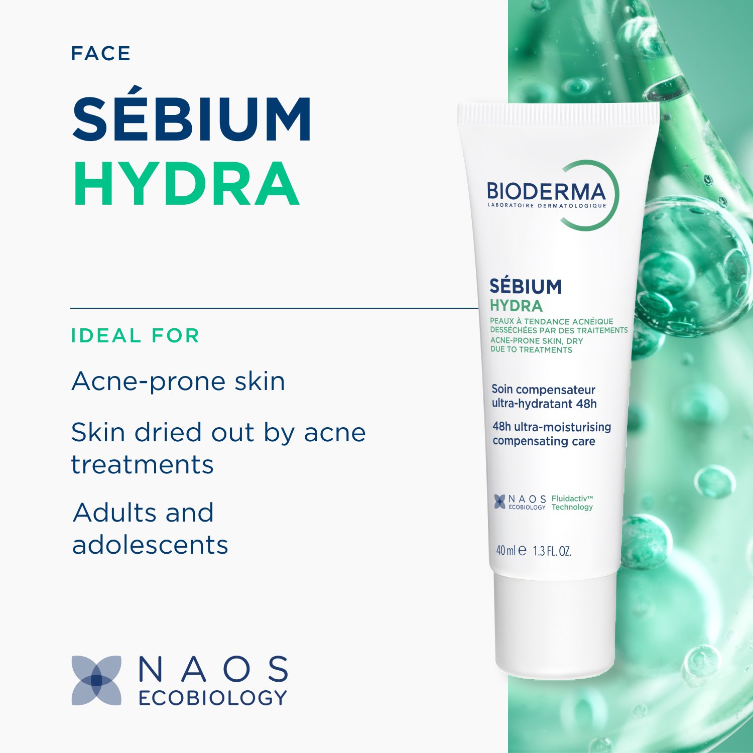 Bioderma Sébium Hydra Soin Compensateur Ultra-Hydratant 40ml