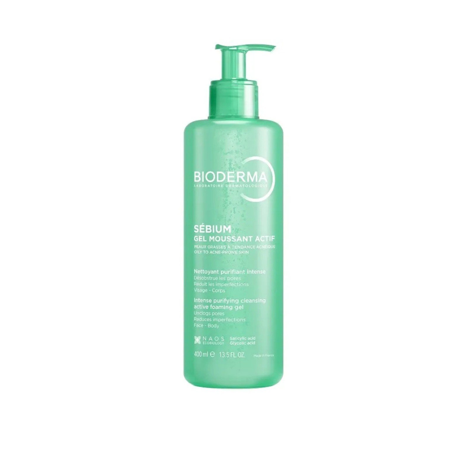 Bioderma Sébium Intenzivni Čistilni Aktivni Penilni Gel 400ml