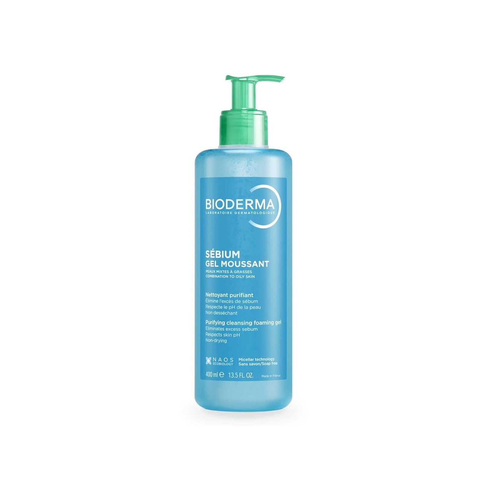 Bioderma Sébium Purifying Cleansing Foaming Gel 400ml