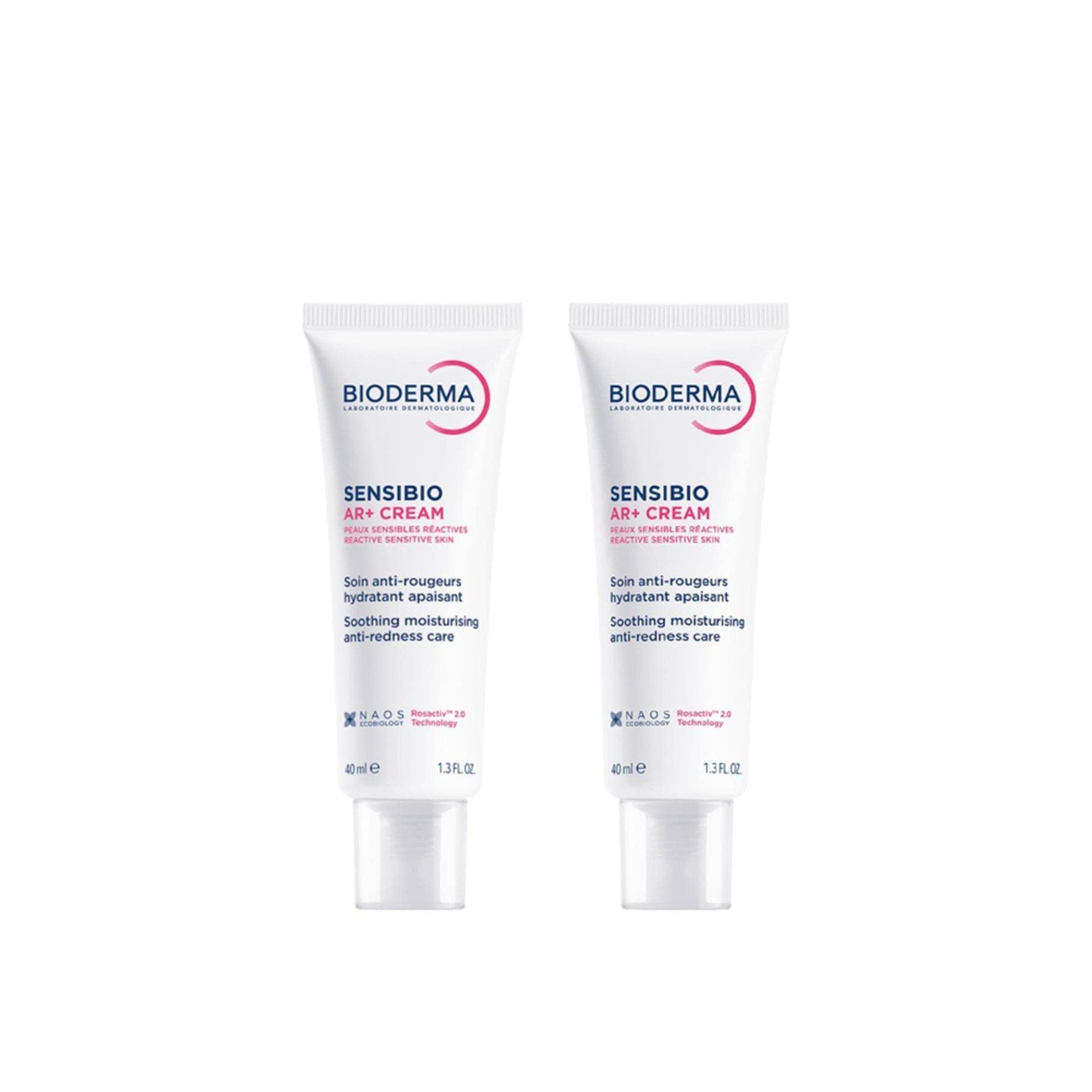 Bioderma Sensibio AR+ Crema Cuidado Calmante Hidratante Anti-Rojeces 40ml x2