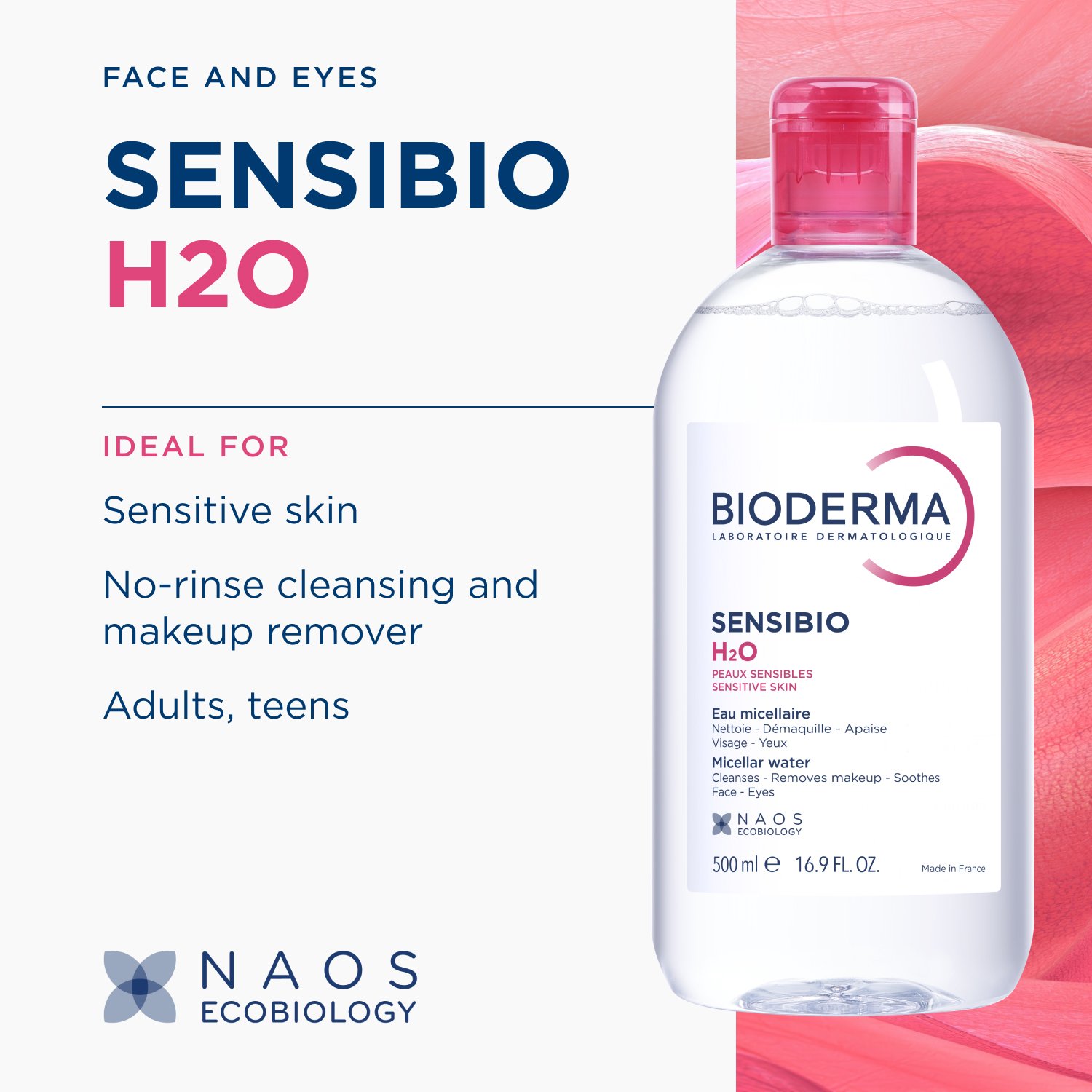 Bioderma Sensibio H2O The Original Micellar Water 500ml