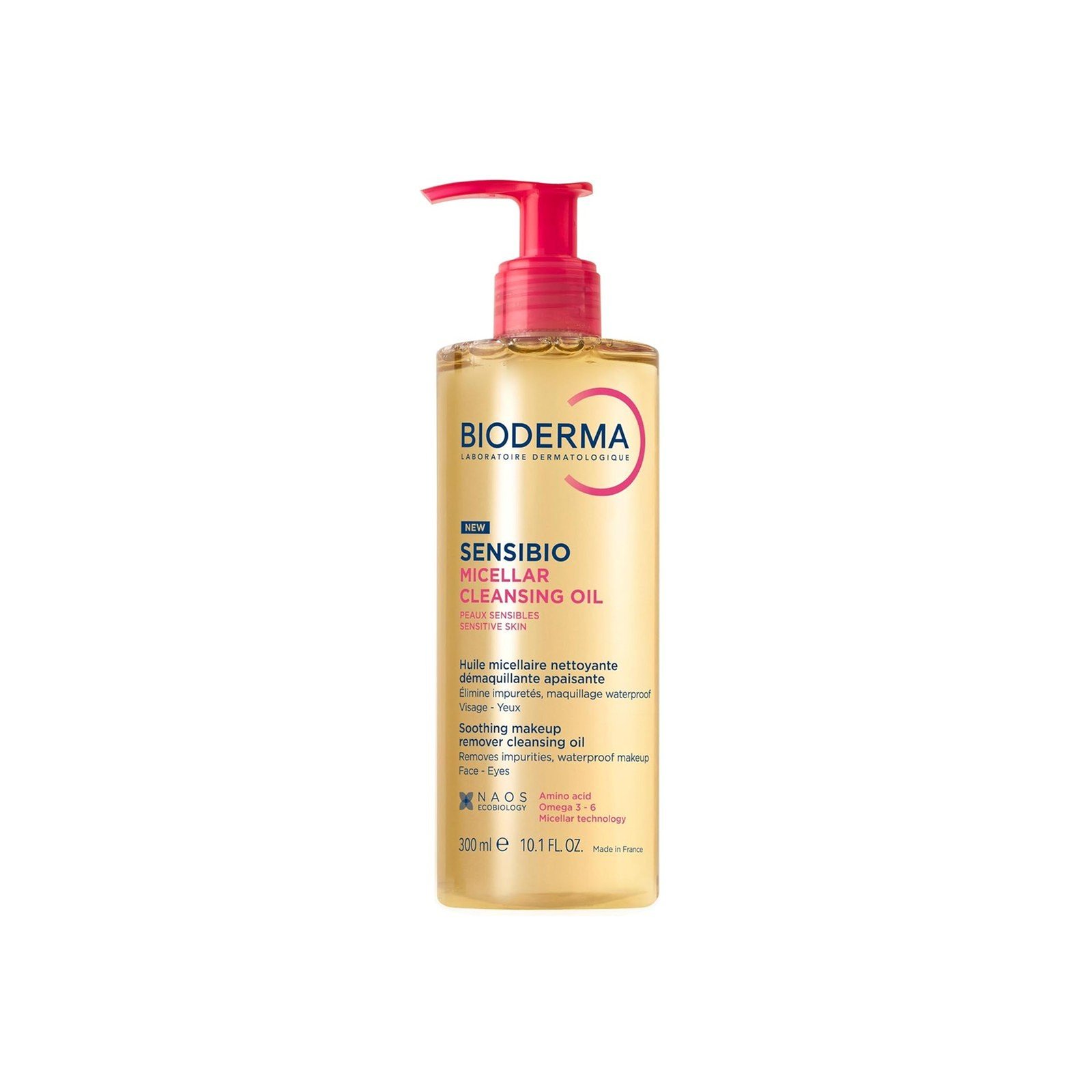 Bioderma Sensibio Óleo de Limpeza Micelar Calmante Desmaquilhante