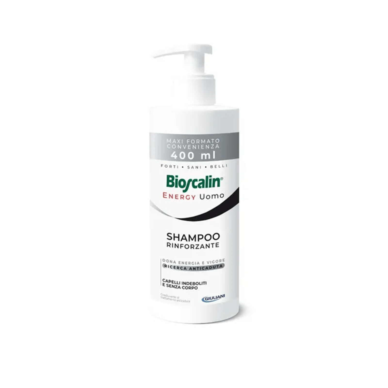 Bioscalin Energy Uomo Shampoo Rinforzante 400ml