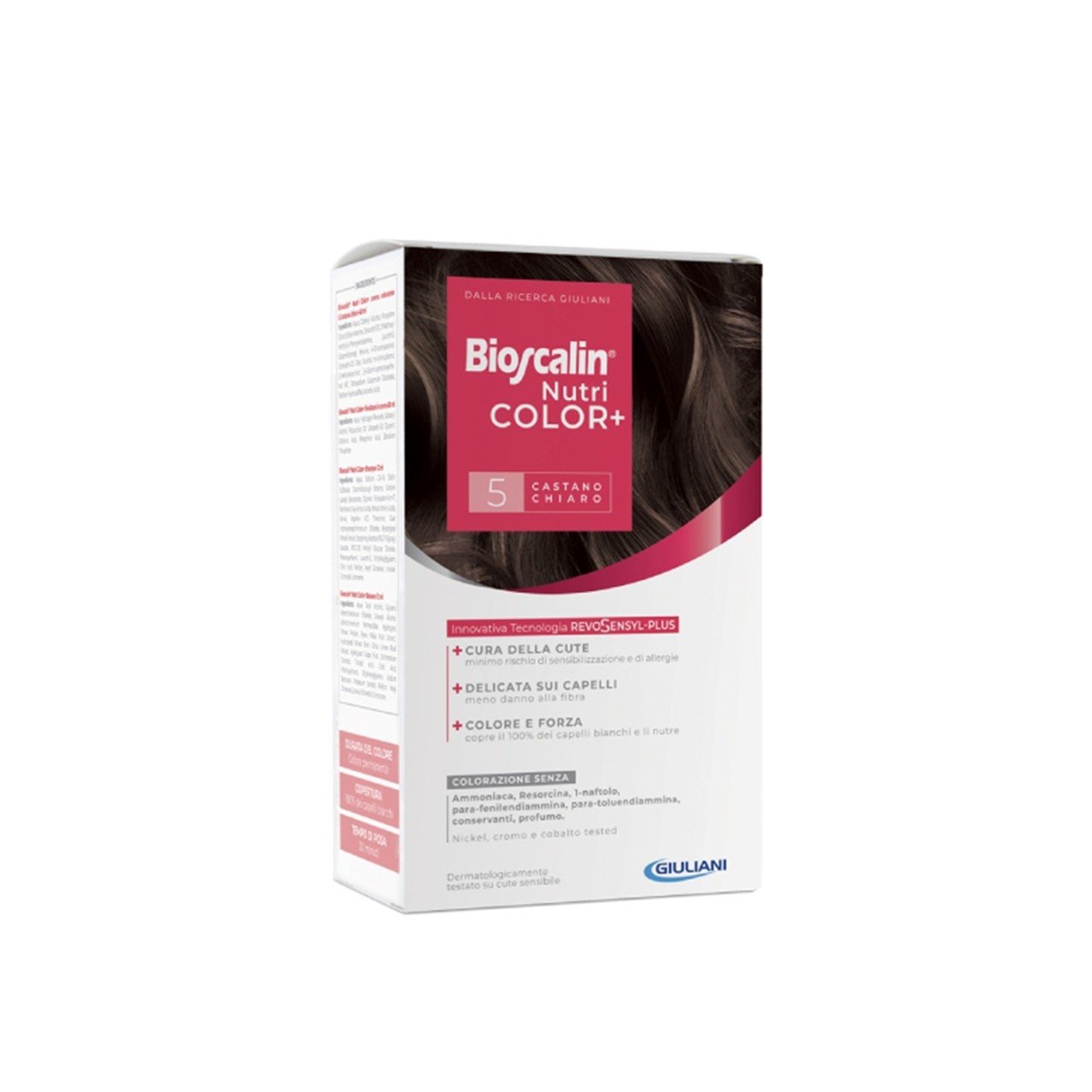 Bioscalin Nutri Color+ صبغة شعر دائمة 5 بني فاتح