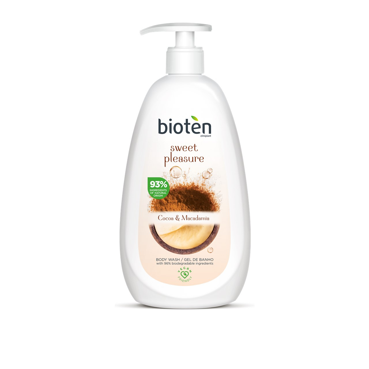 bioten Sweet Pleasure Cocoa & Macadamia Body Wash 700ml (23.67floz)