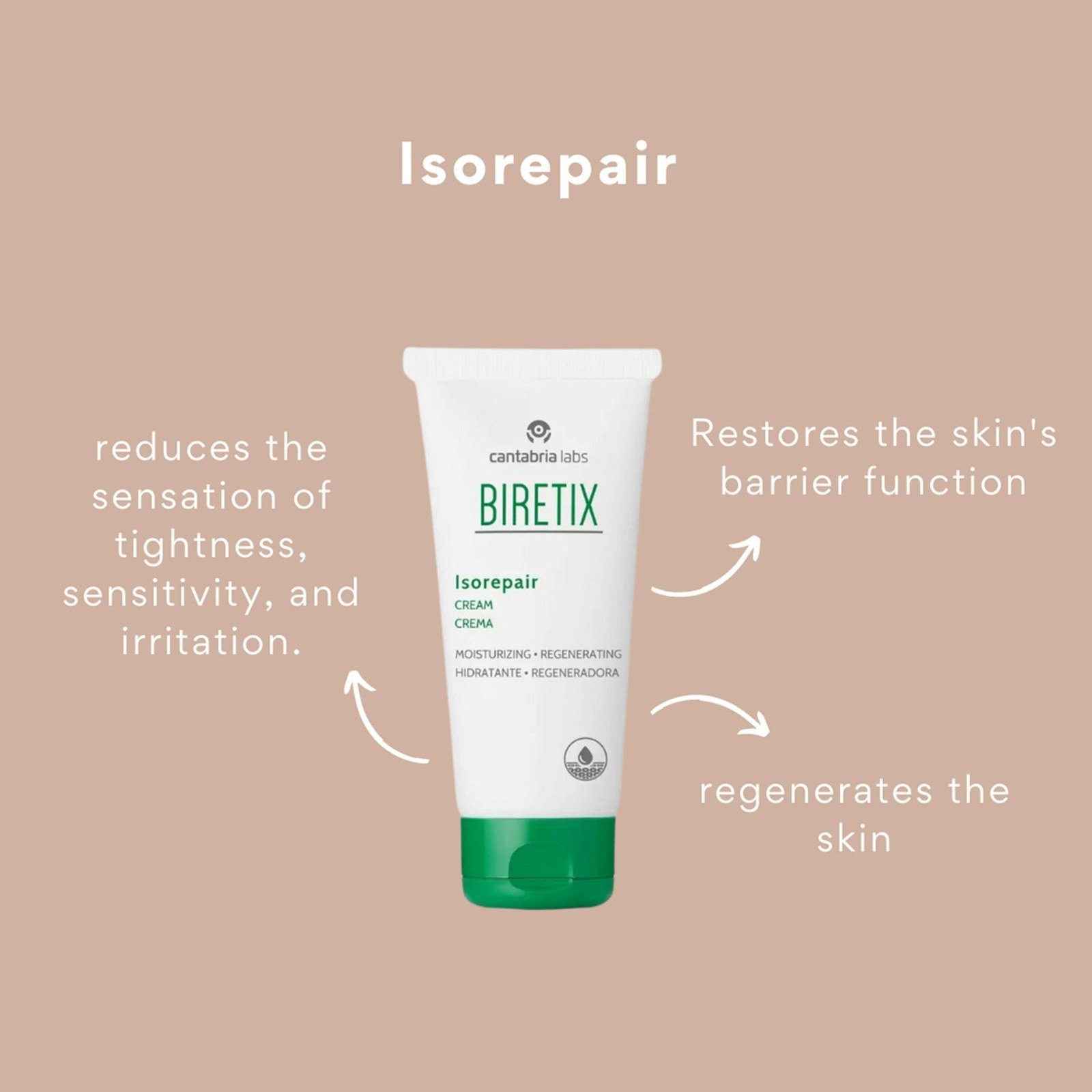 Biretix Isorepair Cream Soothing Cream 50ml