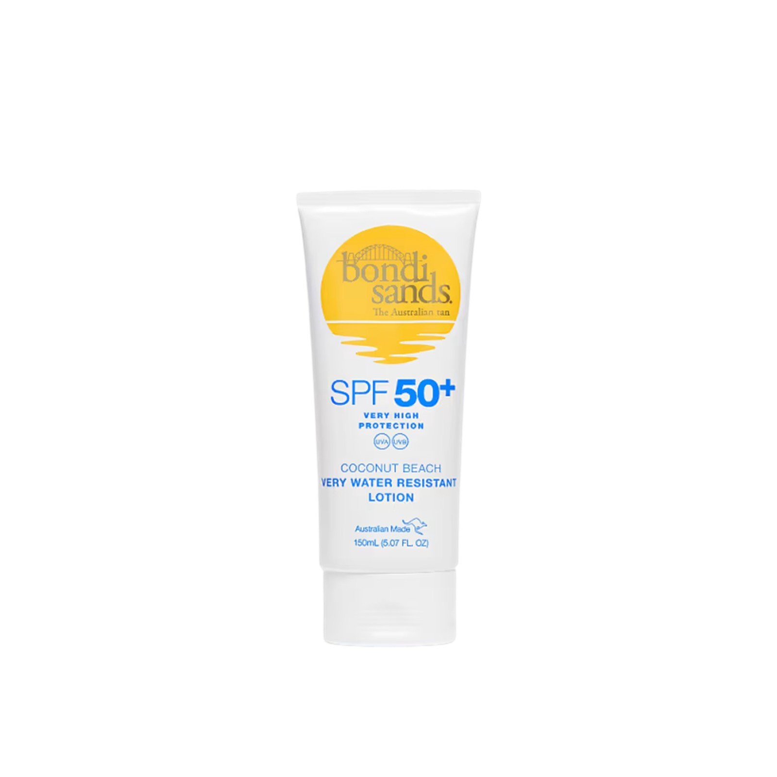 Bondi Sands Coconut Beach Very Water Resistant Lotion Sunscreen SPF50+ 150ml (5.07floz)