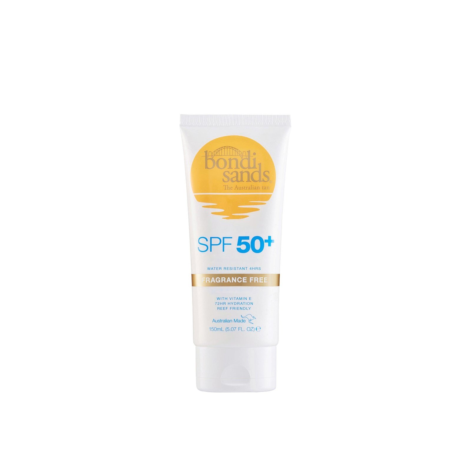 Bondi Sands Fragrance-Free Sunscreen Lozione SPF50+ 150ml