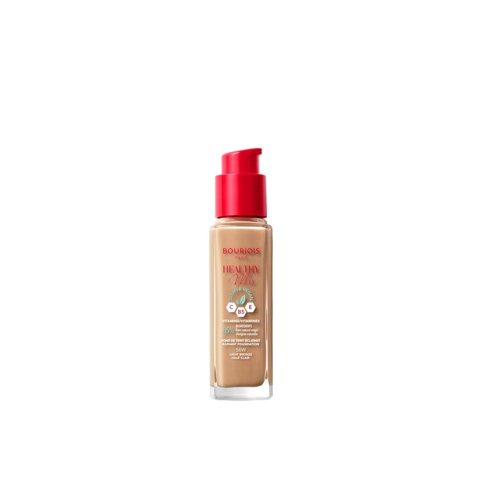 Bourjois Healthy Mix Radiant Foundation 56W Light Bronze 30ml