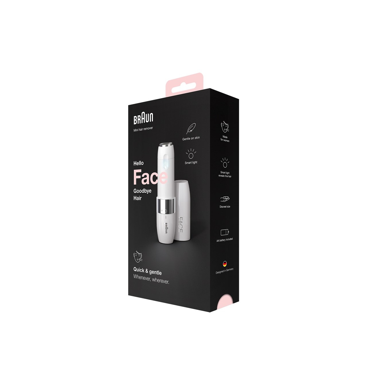 Braun Face Mini Hair Remover FS1000 with Smartlight