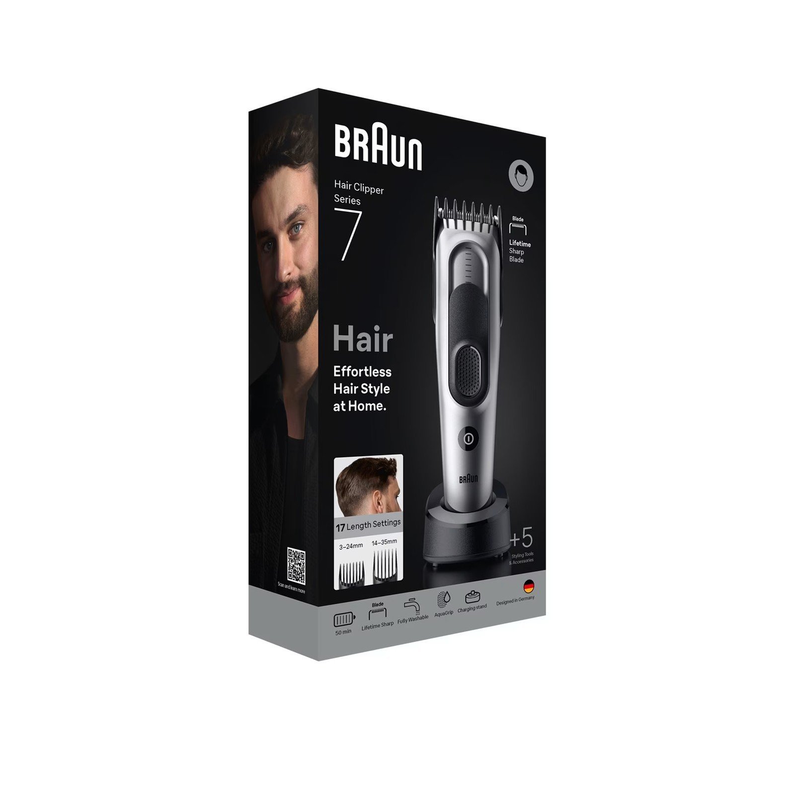 Braun Cortapelos Series 7 Trimmer Kit de Peinado HC7590