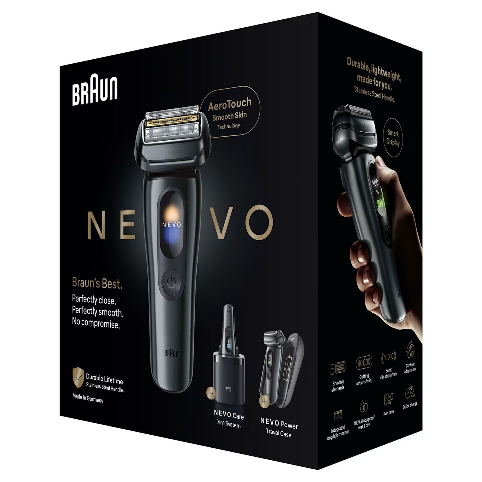 Braun NEVO 17010c Electric Shaver Graphite Dusk