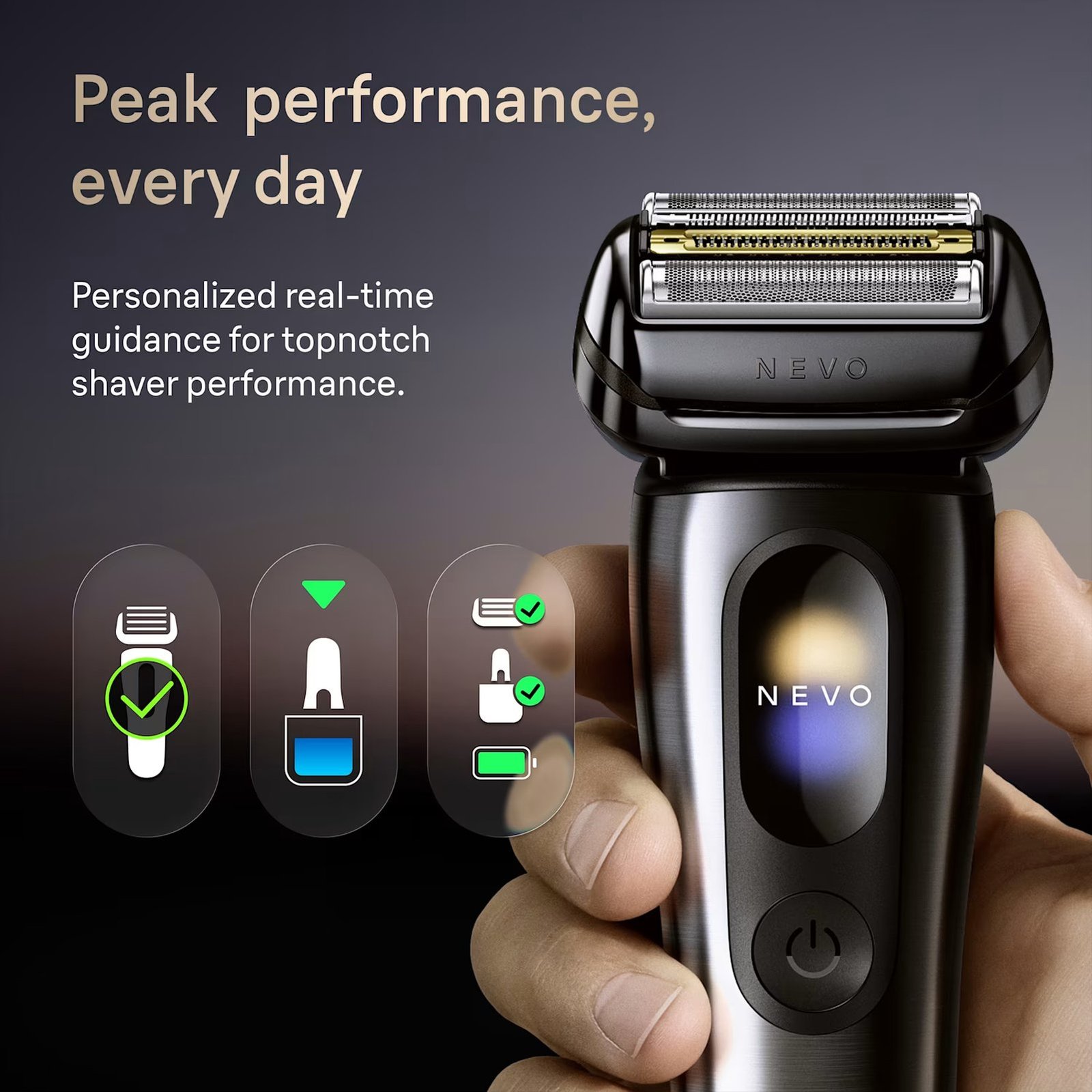 Braun NEVO 17010c Electric Shaver Graphite Dusk