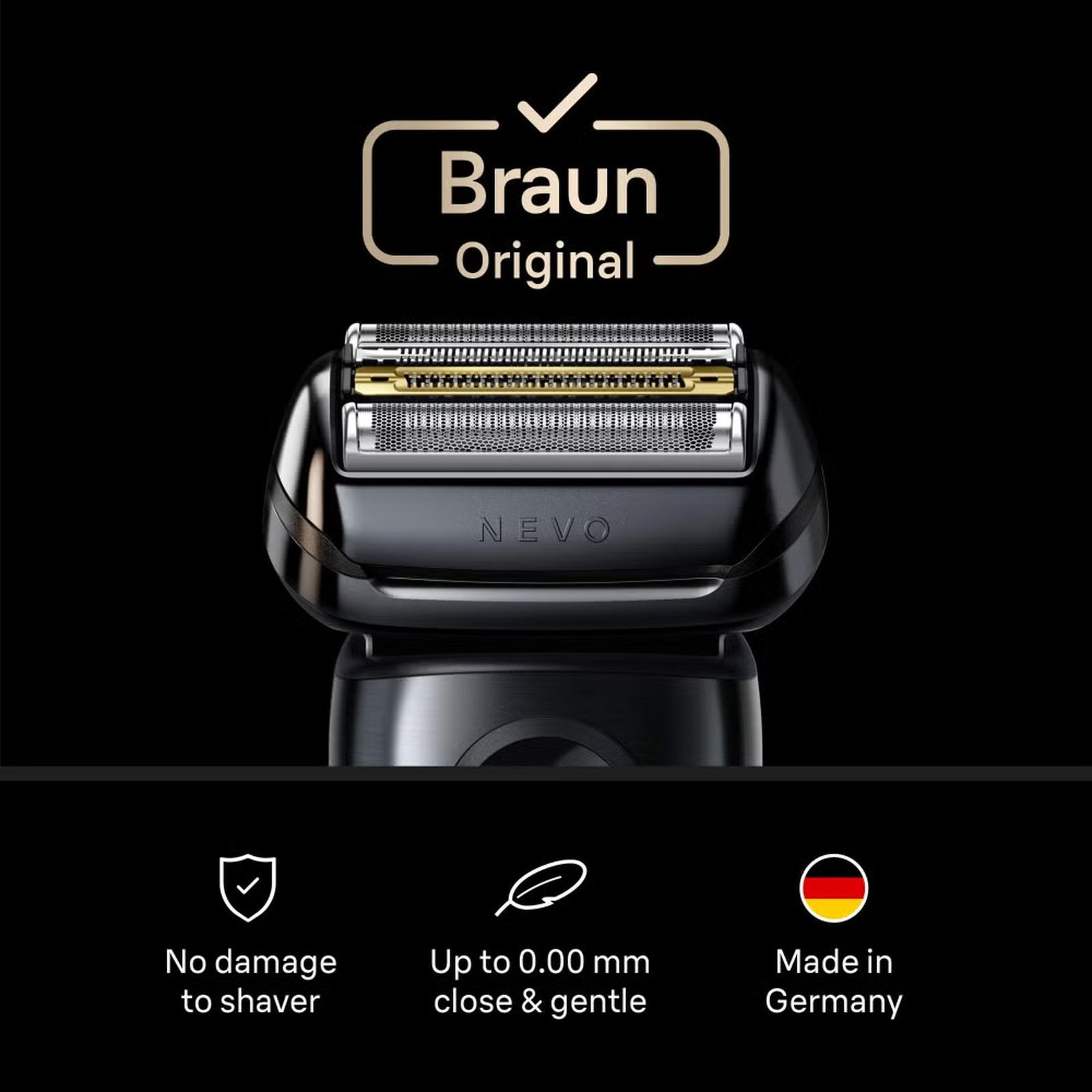 Braun NEVO Electric Shaver Replacement Head x1