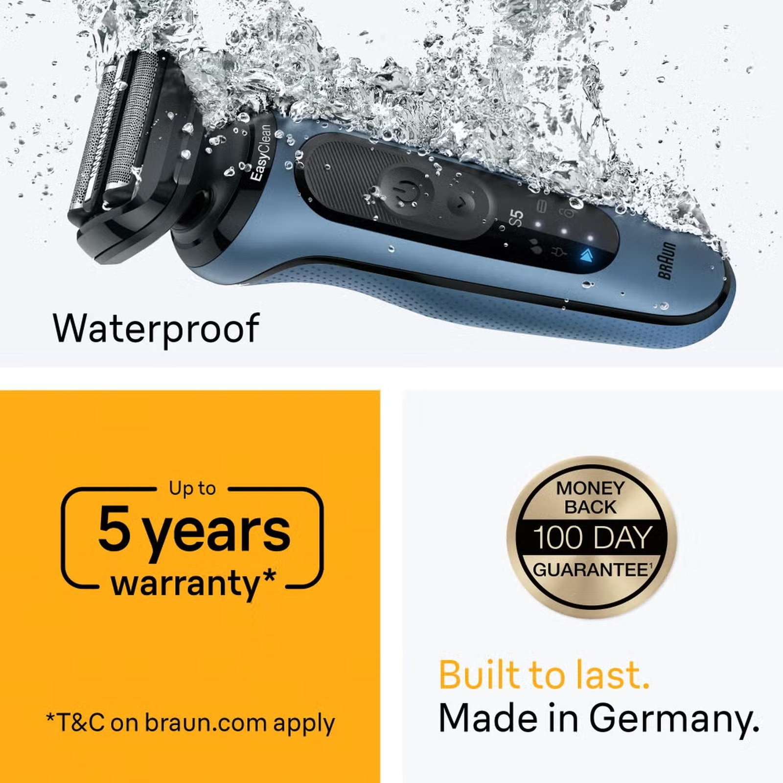 Braun Series 5 Electric Shaver 52-A1000s