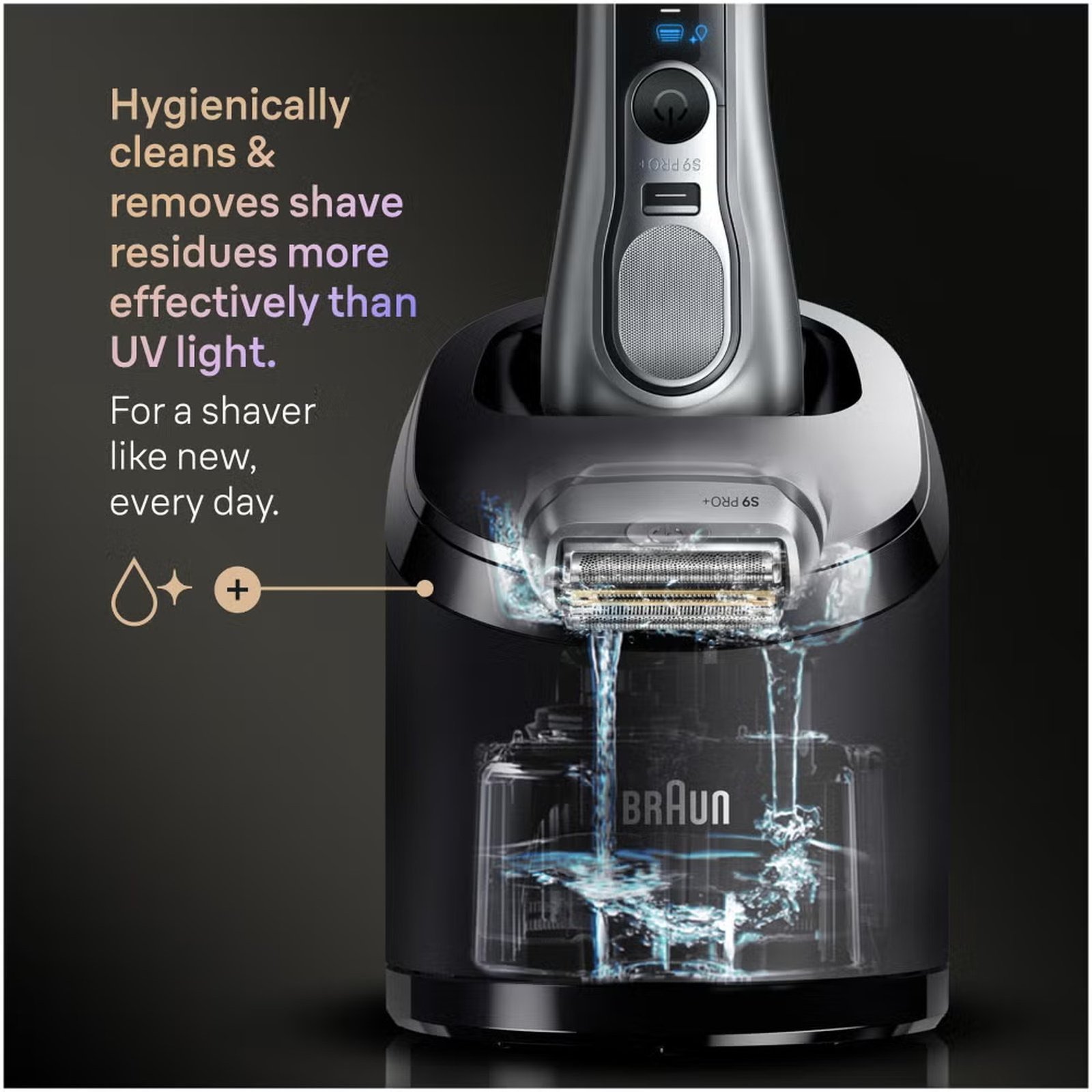 Braun Series 9 PRO+ Electric Shaver 9667cc