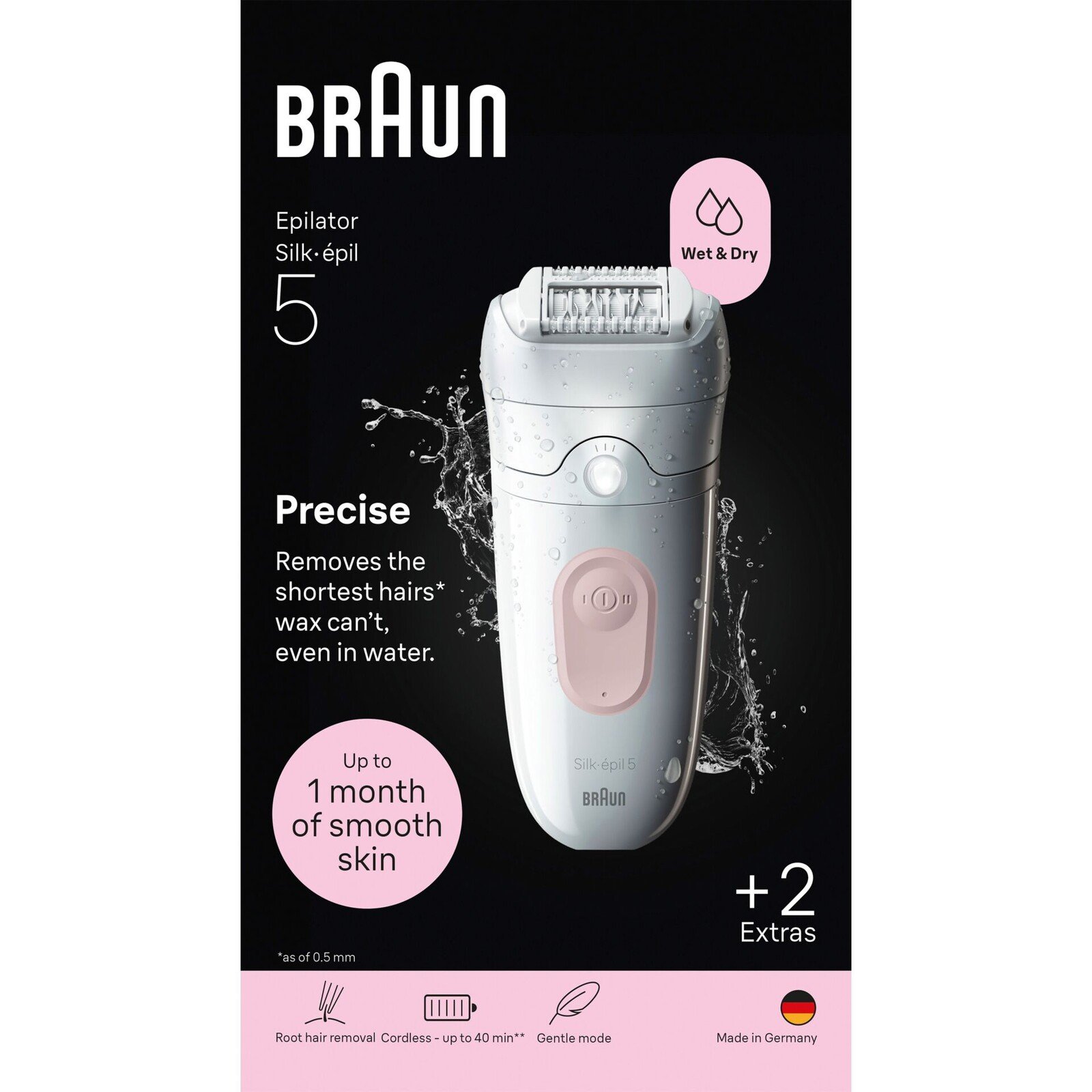 Braun Silk-Épil 5 Wet & Dry Epilator 5-011
