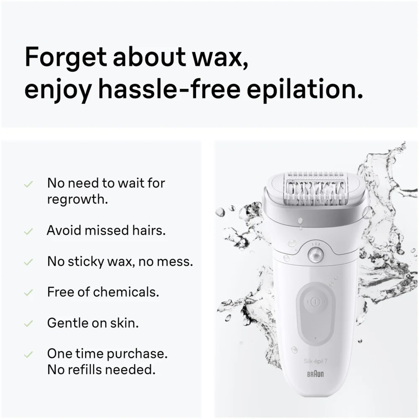 Braun Silk-Épil 7 Efficient Epilator SE7-011