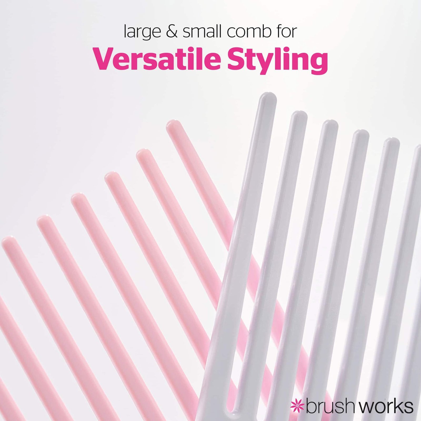 Brushworks Afro-Kämme (2er-Pack)