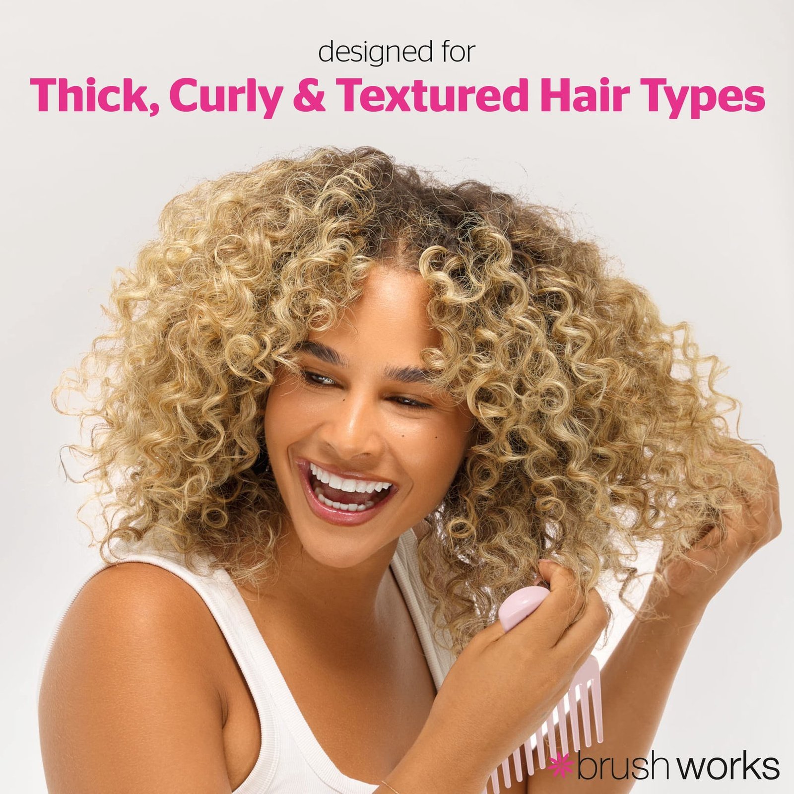 Brushworks Afro-Kämme (2er-Pack)