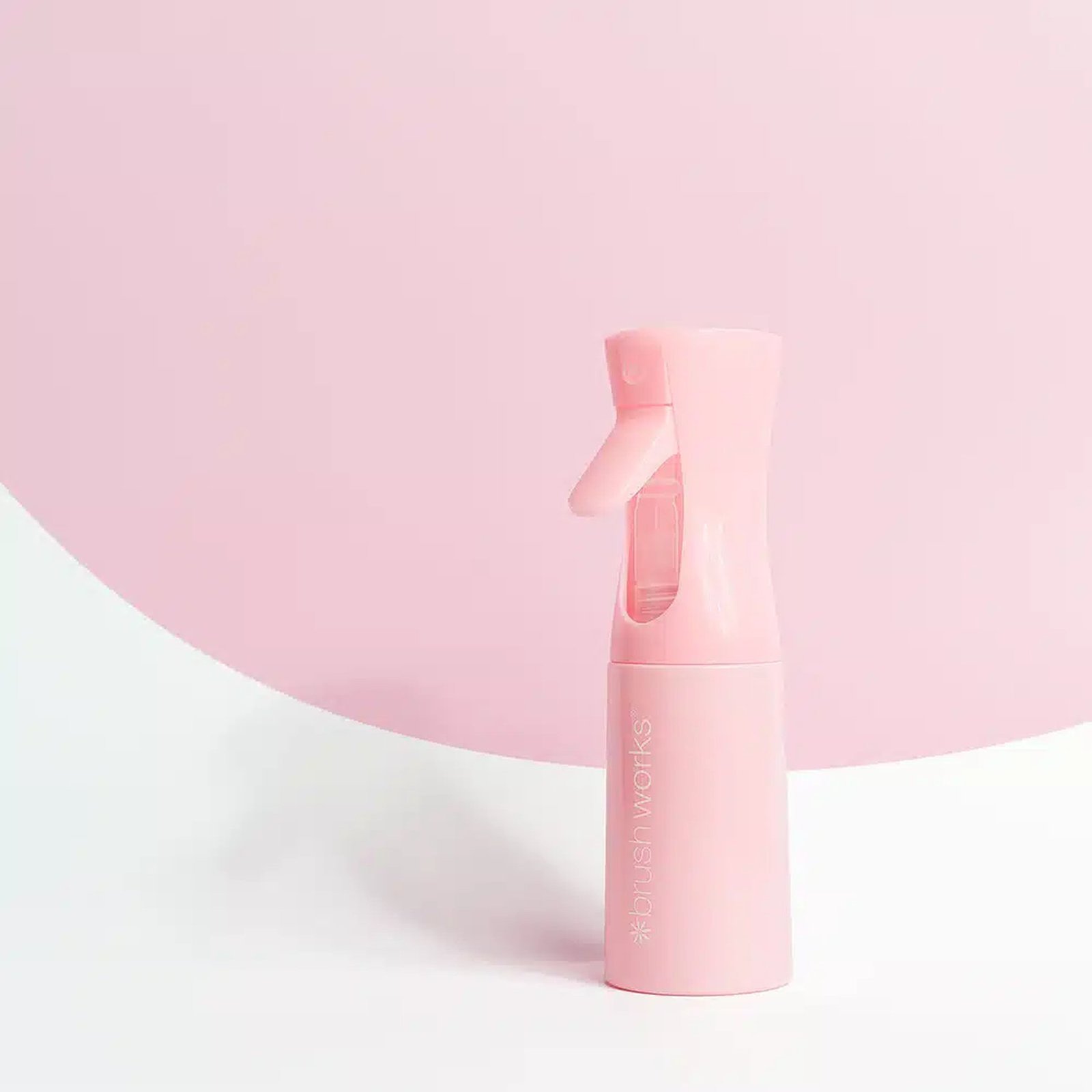Brushworks Continuous Mist Spray Bottle Pink 200ml