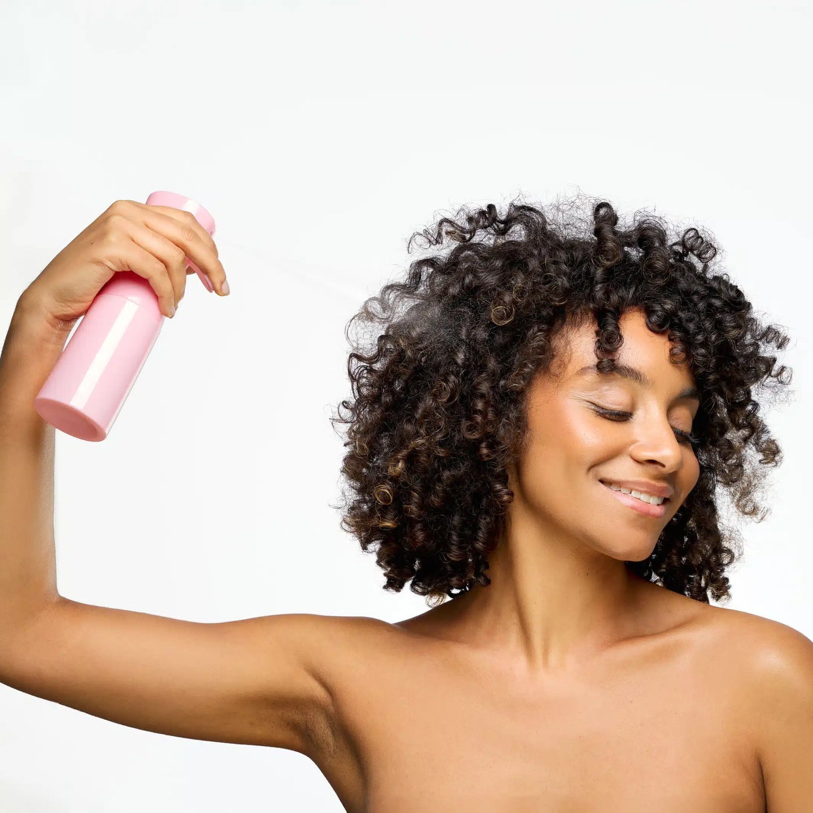 Brushworks Continuous Mist Spray Bottle Pink 200ml