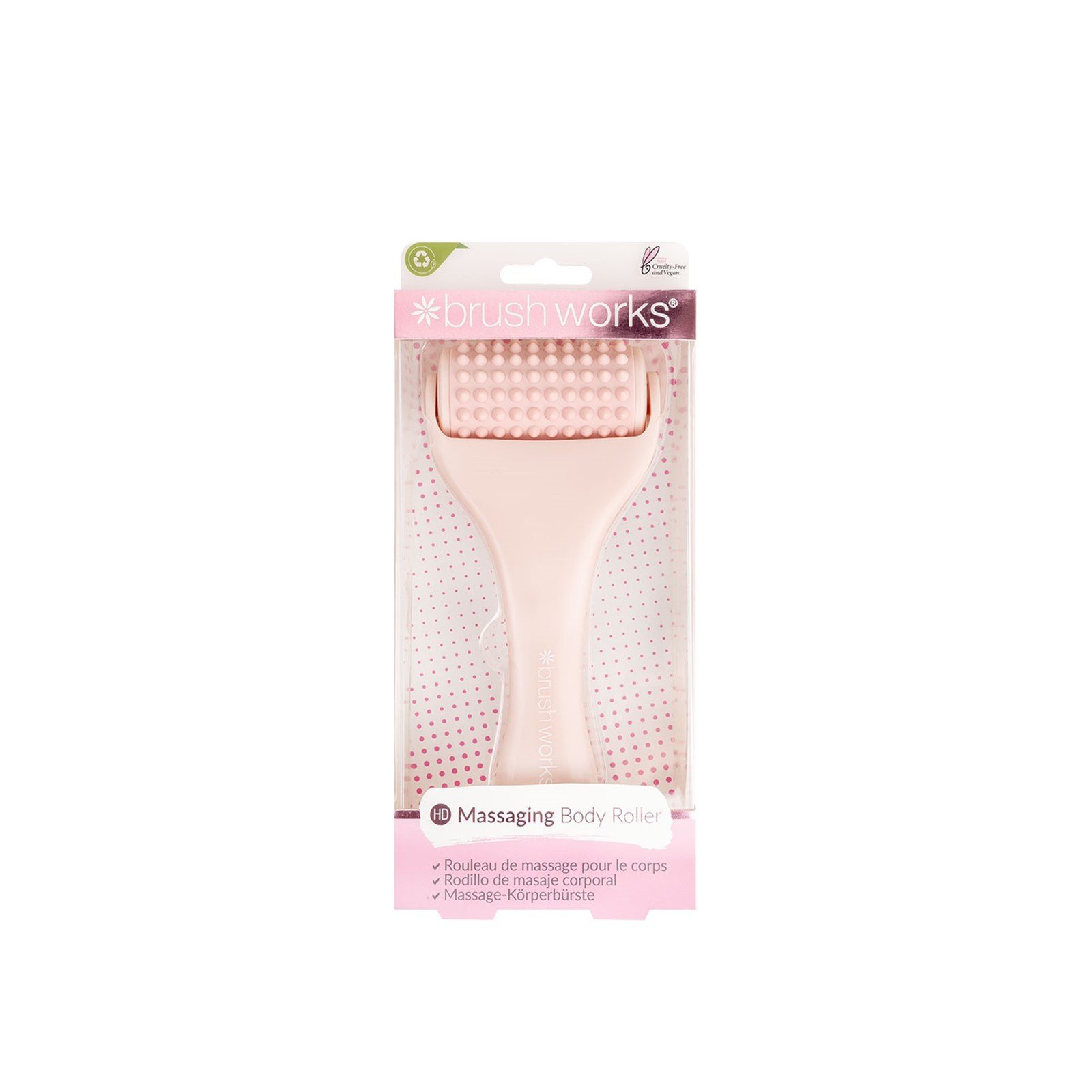 Brushworks HD Massaging جسم Roller