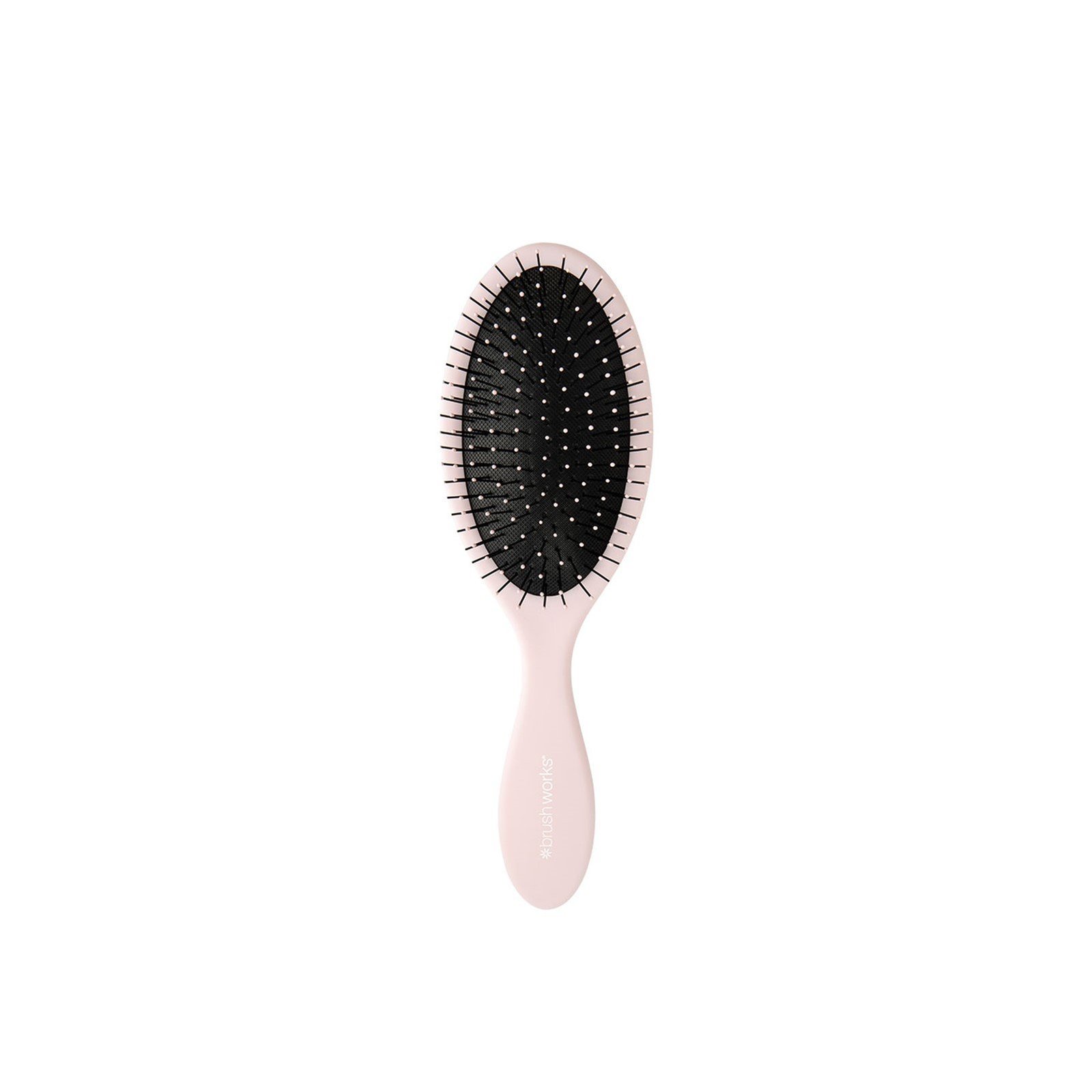 Brushworks فرشاة بيضاوية لفك تشابك الشعر Pink