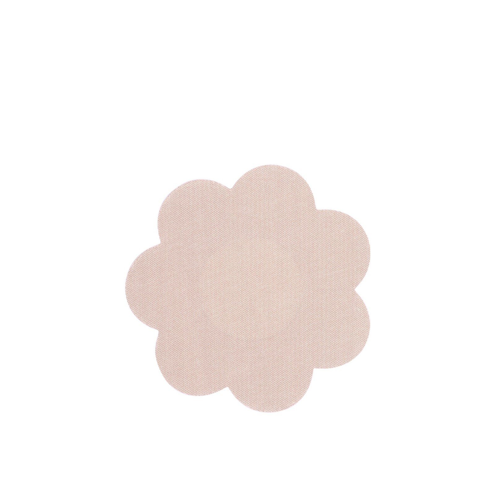 Brushworks Petal Nipple Covers Nude Satin x4 Pairs