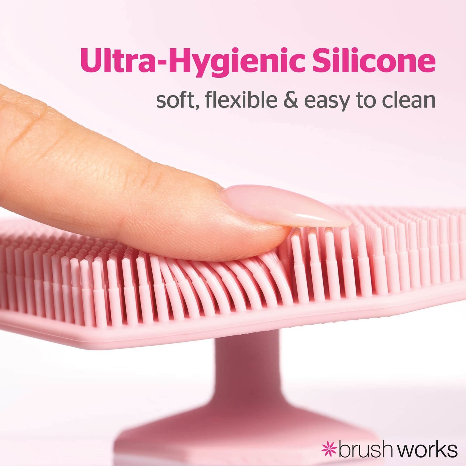 Brushworks Silicone Face & Body Cleansing Brush