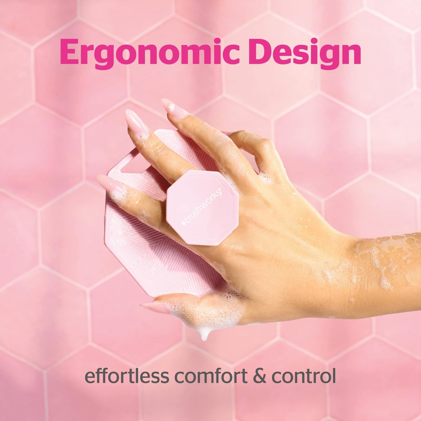Brushworks Silicone Face & Body Cleansing Brush